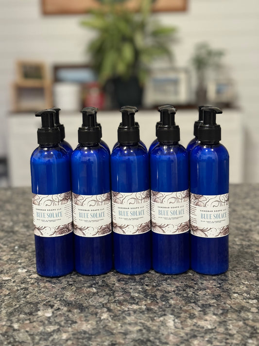 Blue Solace Lightweight Tallow Lotion (blue tansy & frankincense)