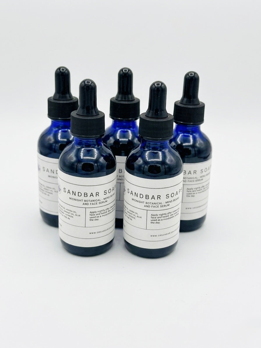 Midnight Botanical - Men’s Face and Beard oil